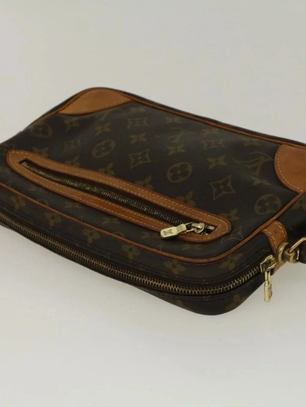LOUIS VUITTON Monogram Marly Dragonne GM Clutch Bag M51825 LV Auth 57400